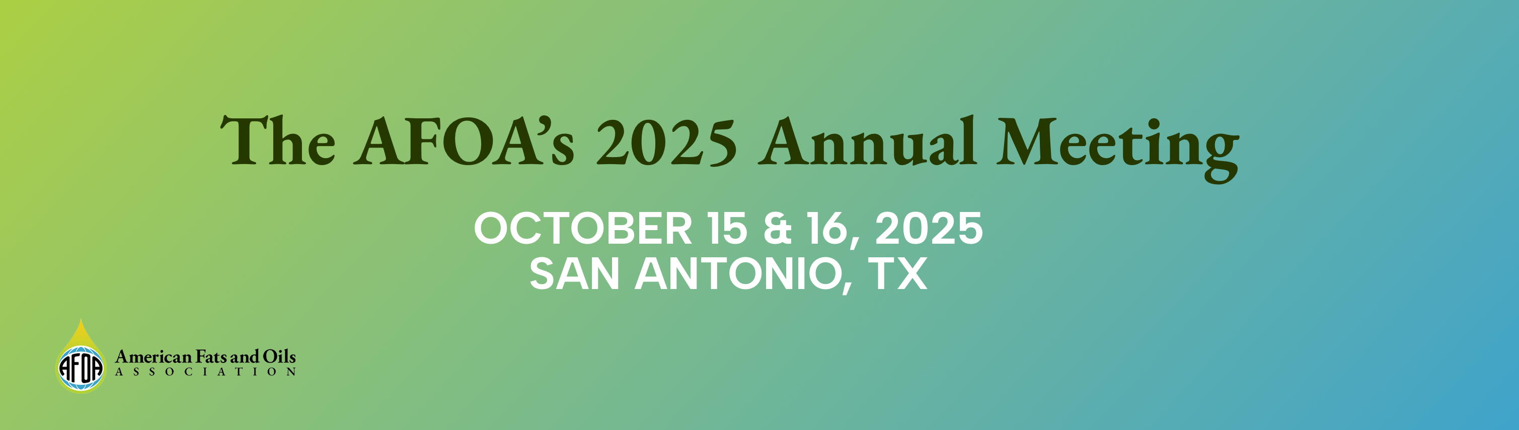 AFAO Annual Meeting 2025